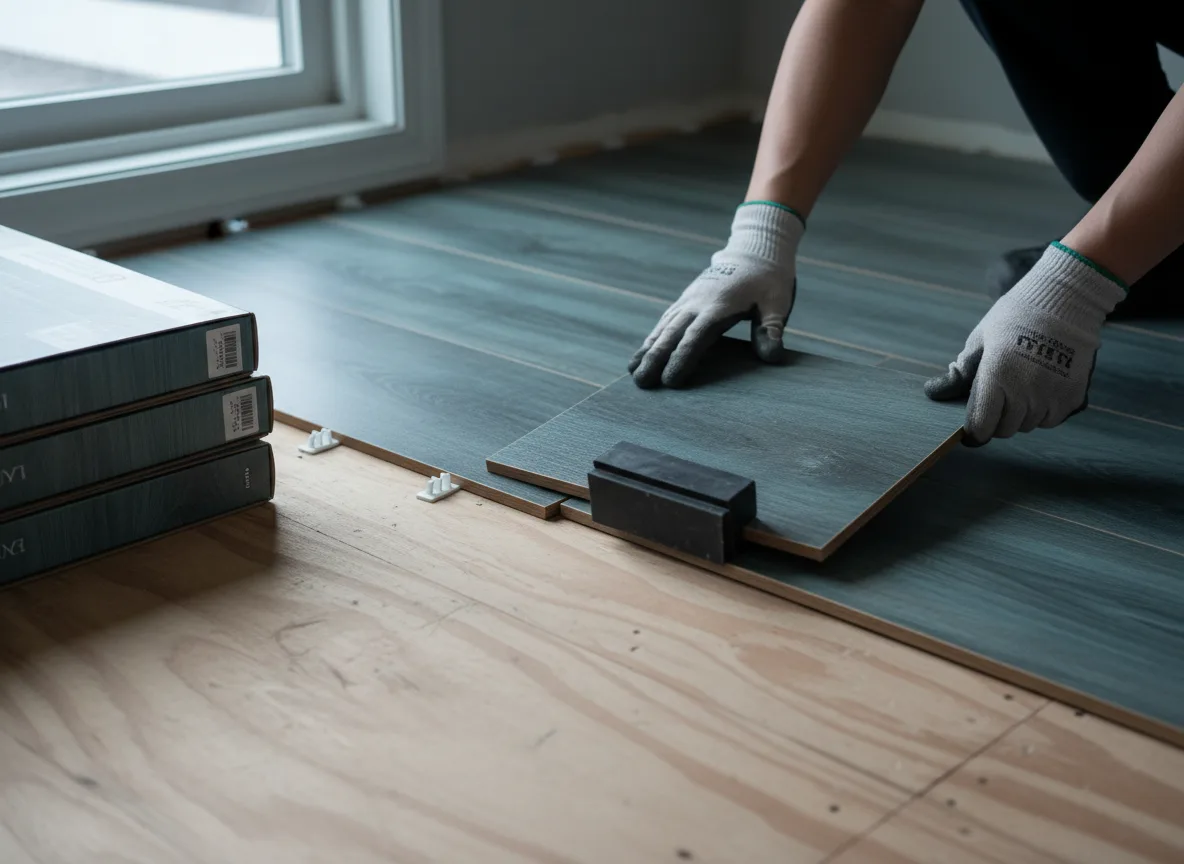 Luxury Vinyl Plank Installation company in Alderson, OK